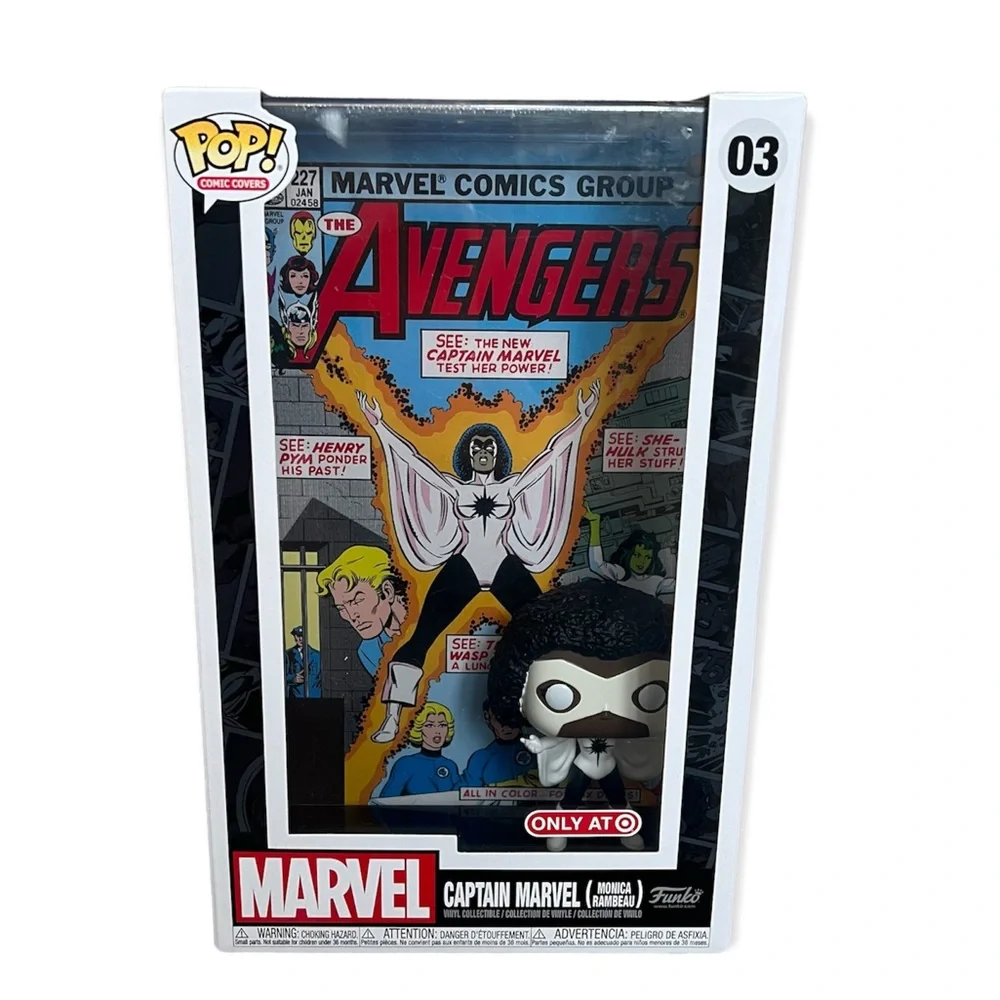 Monica Rambeau Funko POP! Comic Covers Captain Marvel